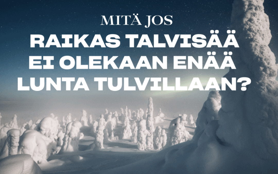 Jollei jouluna ole lunta