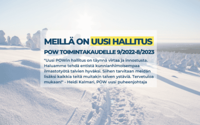 Meillä on uusi hallitus