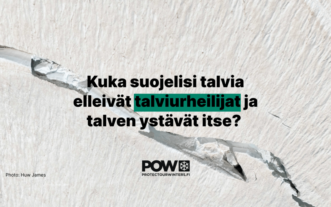 Talviurheilun dystopia – vai ilmastotoimia rakkaudesta talviin?